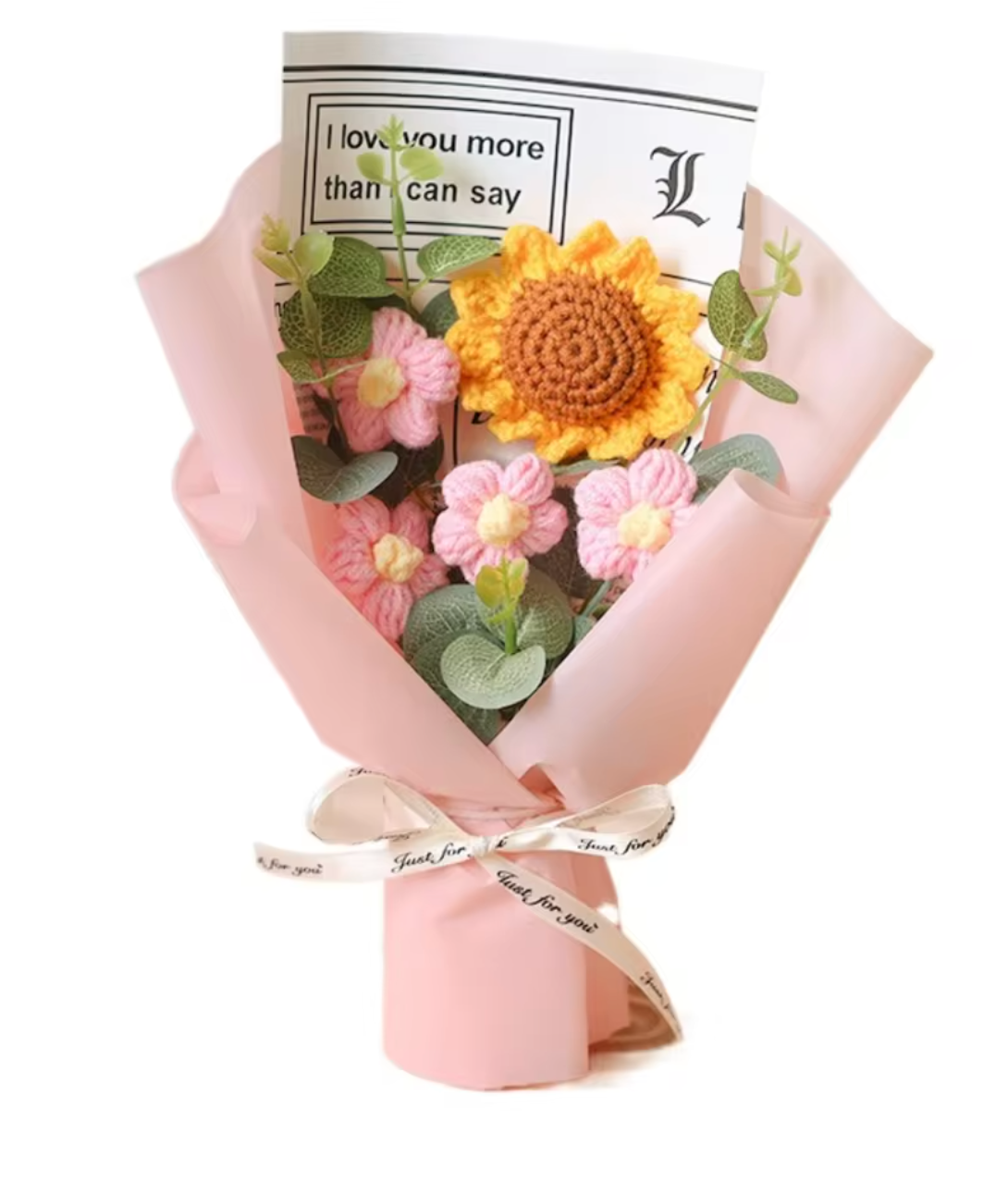 Forever Bloom Crochet Bouquet