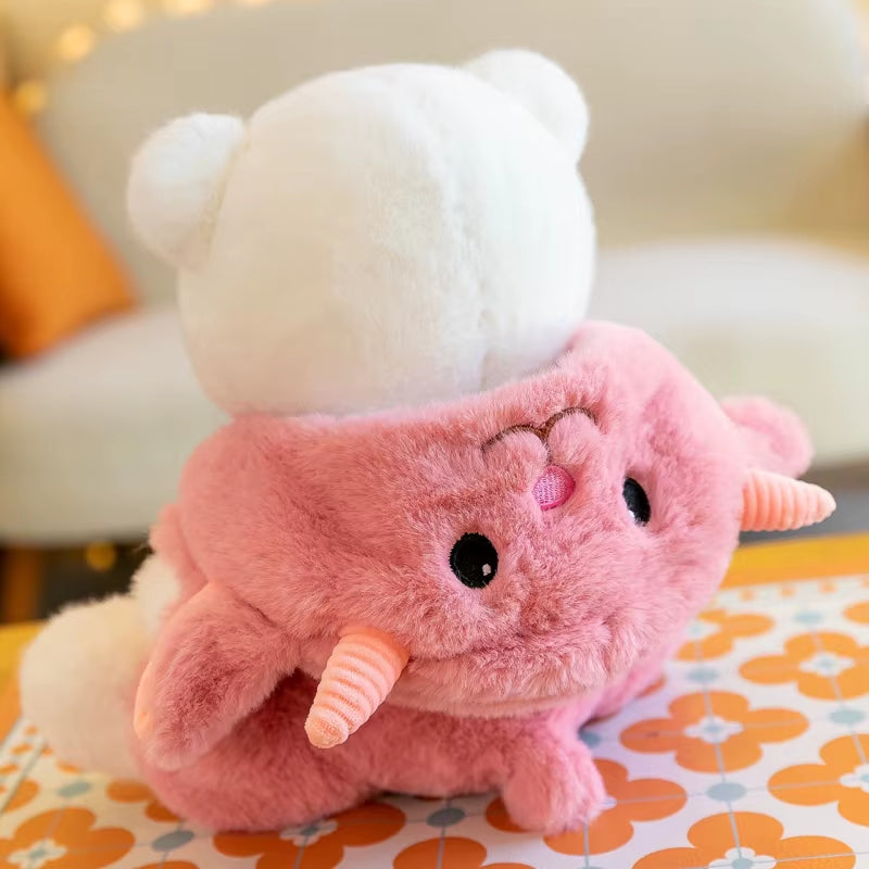 Kawaii Bear Plush Toy Stuffed Animals Teddy Bear Wear Suit Soft Doll Birthday Christmas Gifts for Boy Girl