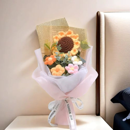 Forever Bloom Crochet Bouquet